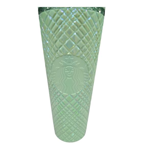 Starbucks New 2024 Jeweled Mint Iridescent Tumbler - Picture 2 of 5